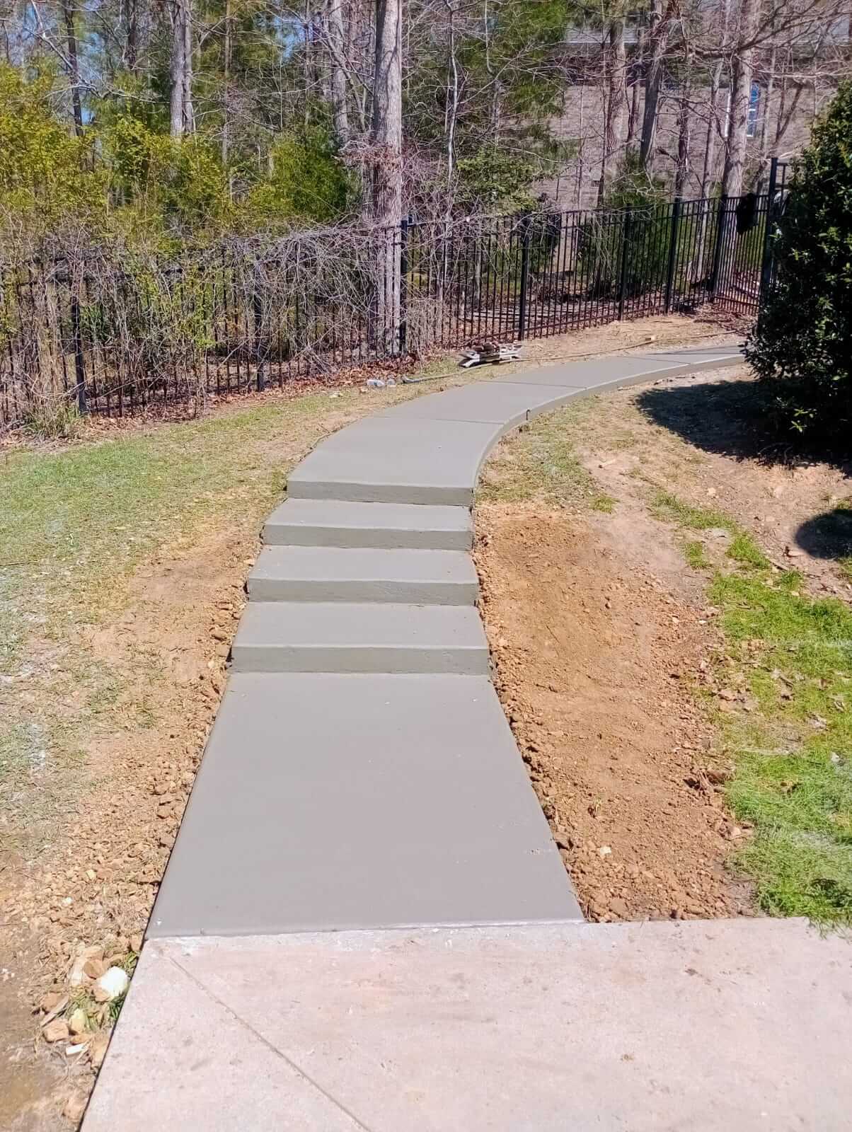 Custom Walkway & Steps — Blythewood, SC